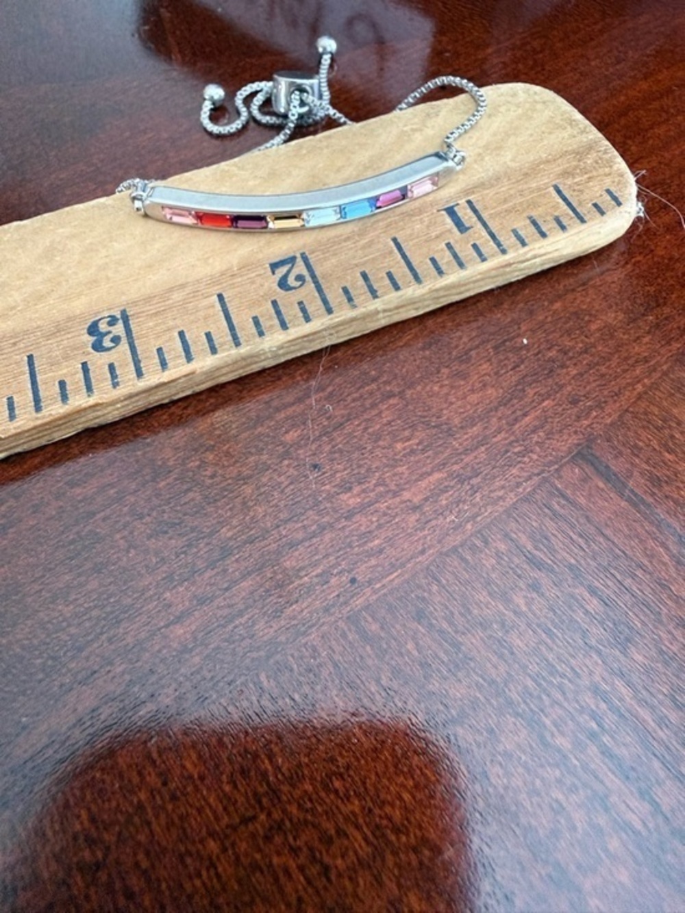 Vintage Stamped Adjustable Bracelet